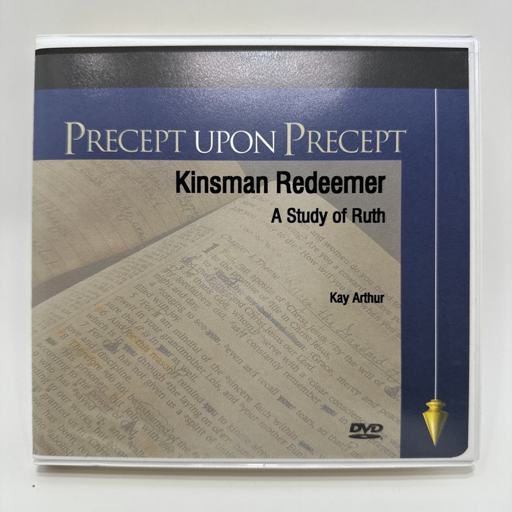 Precept Upon Precept Kinsman Redeemer Kay Arthur DVD Set Bible Study Teaching